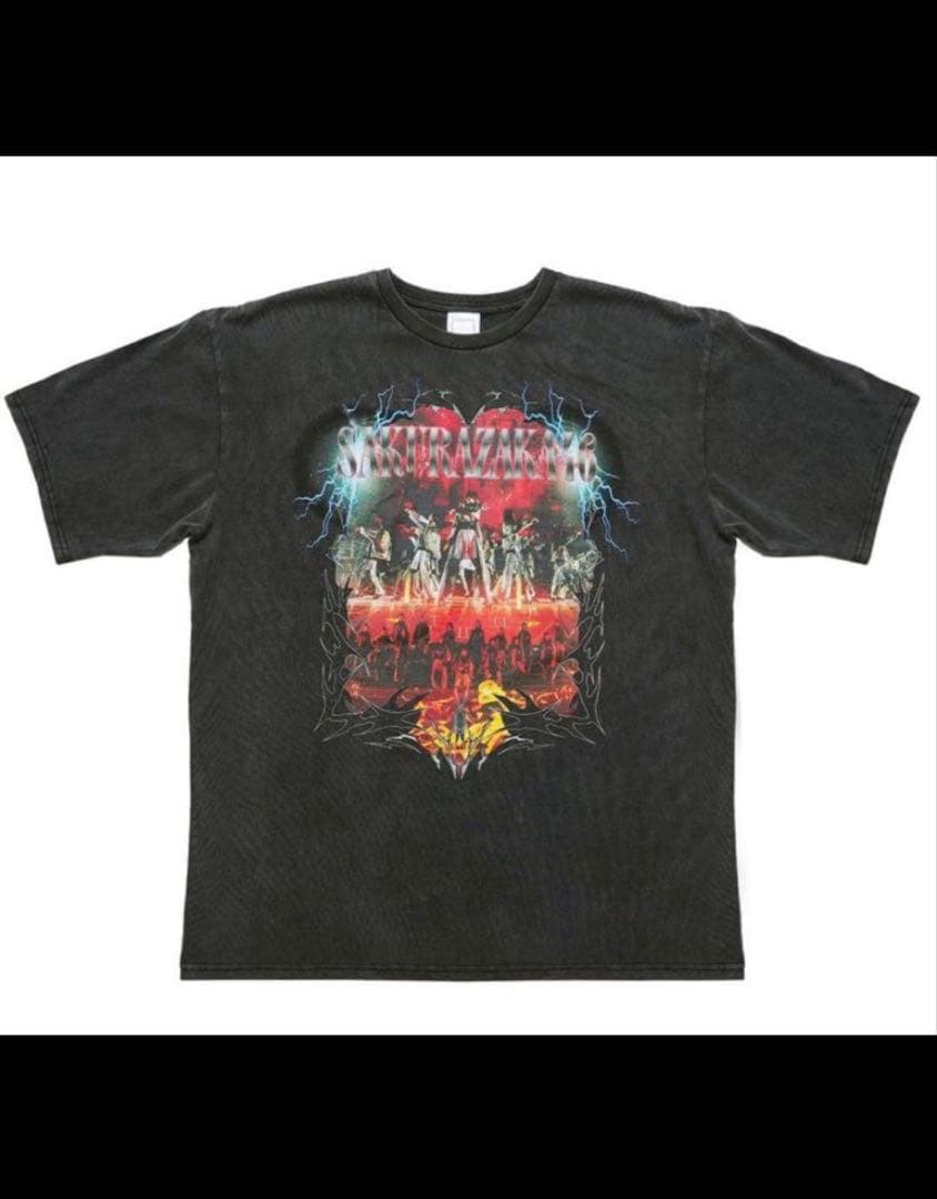 櫻坂46ロックTシャツ